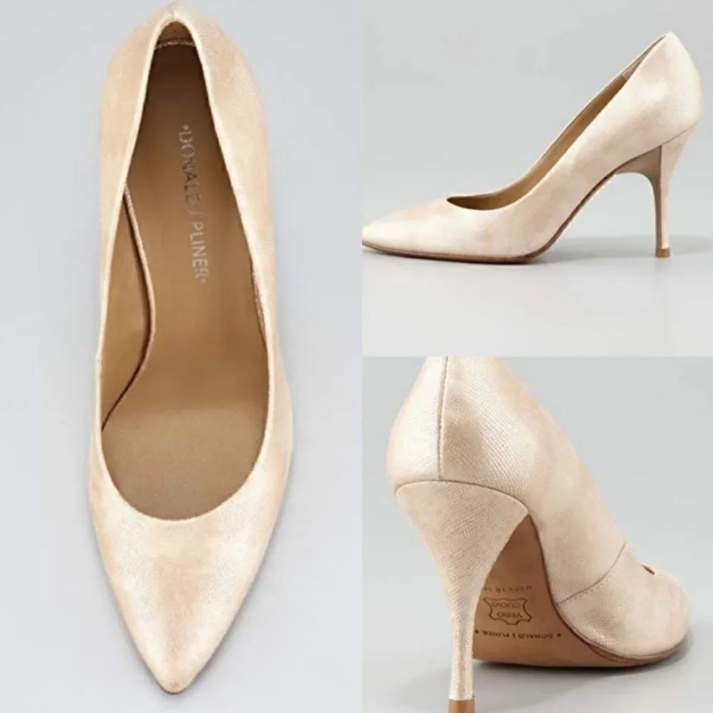 Donald J Pliner | Brave Point Toe Heels - Picture 2 of 8